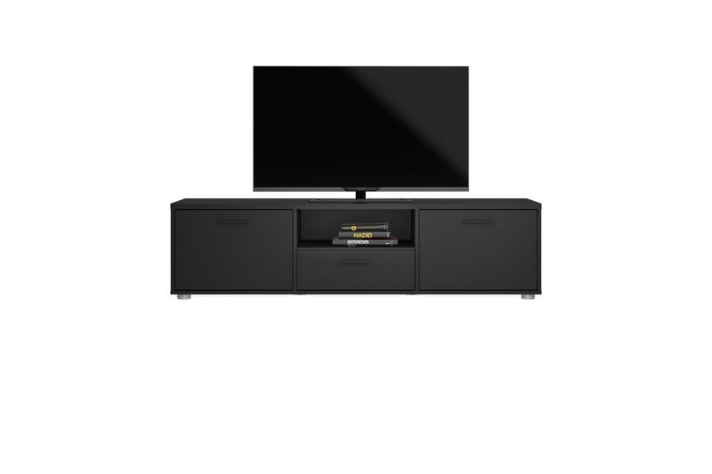 Cristian TV-benk 147 cm - Svart - Møbler - Mediamøbel & tv møbel - TV-benk & mediabenk