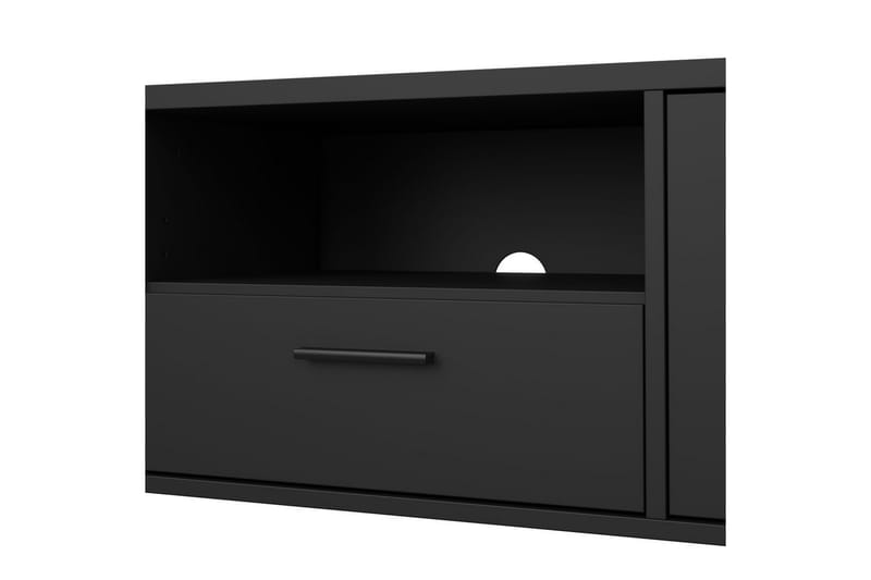 Cristian TV-benk 147 cm - Svart - Møbler - Mediamøbel & tv møbel - TV-benk & mediabenk