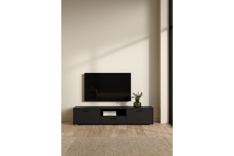 Cristian TV-stativ 38 cm - Askgrå - Møbler - Mediamøbel & tv møbel - Mediestativ & veggfeste