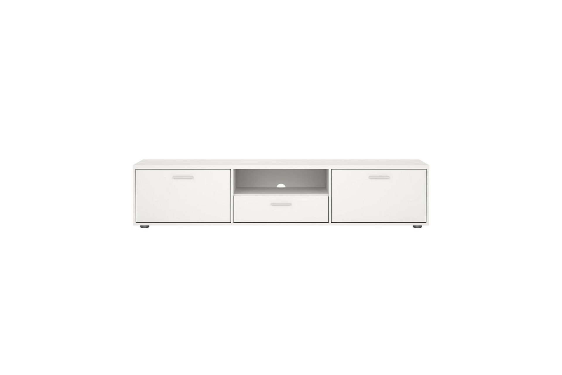 Cristian TV-stativ 38 cm - Hvit - Møbler - Mediamøbel & tv møbel - Mediestativ & veggfeste