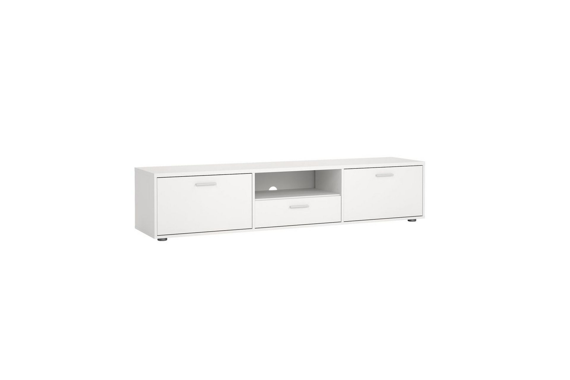 Cristian TV-stativ 38 cm - Hvit - Møbler - Mediamøbel & tv møbel - Mediestativ & veggfeste