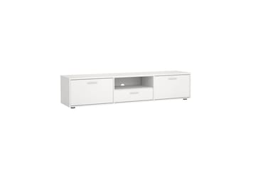 Cristian TV-stativ 38 cm - Hvit - Møbler - Mediamøbel & tv møbel - Mediestativ & veggfeste