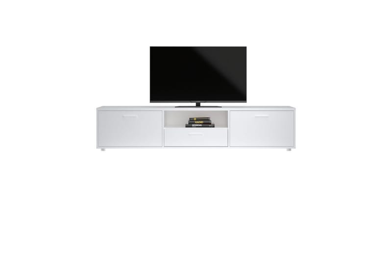 Cristian TV-stativ 38 cm - Hvit - Møbler - Mediamøbel & tv møbel - Mediestativ & veggfeste