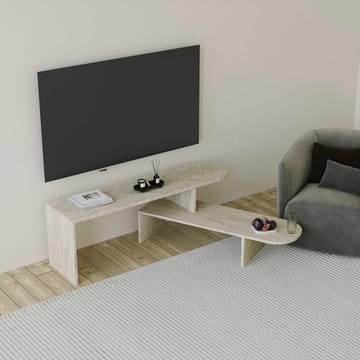 Deliones TV-benk 130 cm - Travertin - Møbler - Mediamøbel & tv møbel - TV-benk & mediabenk