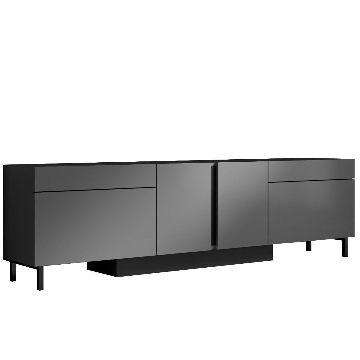 Djarhint TV-benk 180 cm - Antrasitt