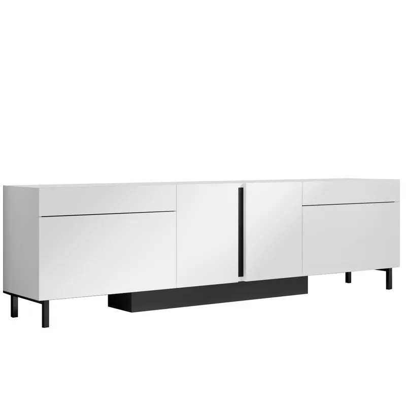 Djarhint TV-benk 180 cm, Hvit