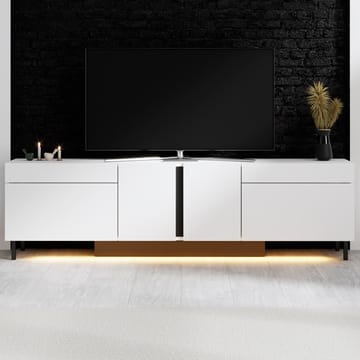 Djarhint TV-benk 180 cm - Hvit - Møbler - Mediamøbel & tv møbel - TV-benk & mediabenk