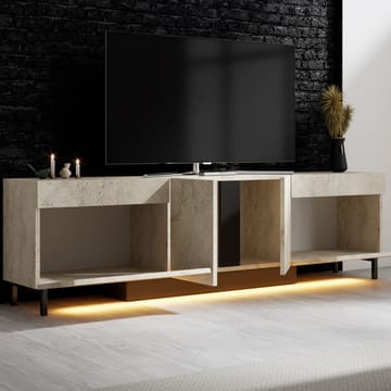 Djarhint TV-benk 180 cm - Travertin - Møbler - Mediamøbel & tv møbel - TV-benk & mediabenk