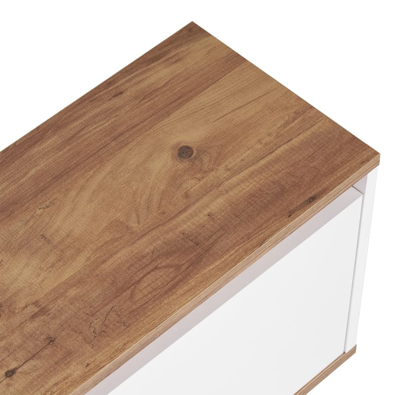 Domar TV-benk 160 cm - Atlantic-furu, hvit - Møbler - Mediamøbel & tv møbel - TV-benk & mediabenk