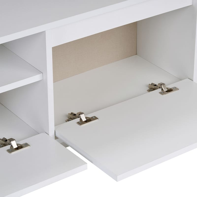 Domar TV-benk 160 cm - Naturlig hvit - Møbler - Mediamøbel & tv møbel - TV-benk & mediabenk