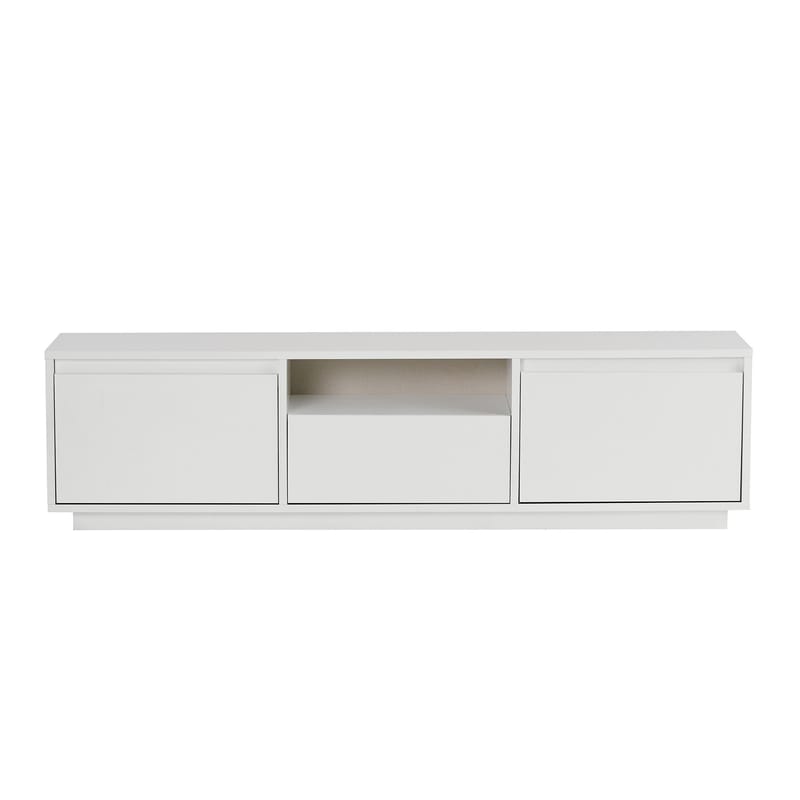 Domar TV-benk 160 cm - Naturlig hvit - Møbler - Mediamøbel & tv møbel - TV-benk & mediabenk