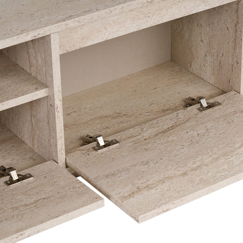 Domar TV-benk 160 cm - Travertin - Møbler - Mediamøbel & tv møbel - TV-benk & mediabenk