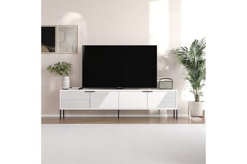 Dorellez TV-benk 180 cm - Hvit - Møbler - Mediamøbel & tv møbel - TV-benk & mediabenk