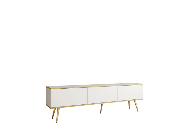 Edson TV-benk 175 cm - Hvit - Møbler - Mediamøbel & tv møbel - TV-benk & mediabenk