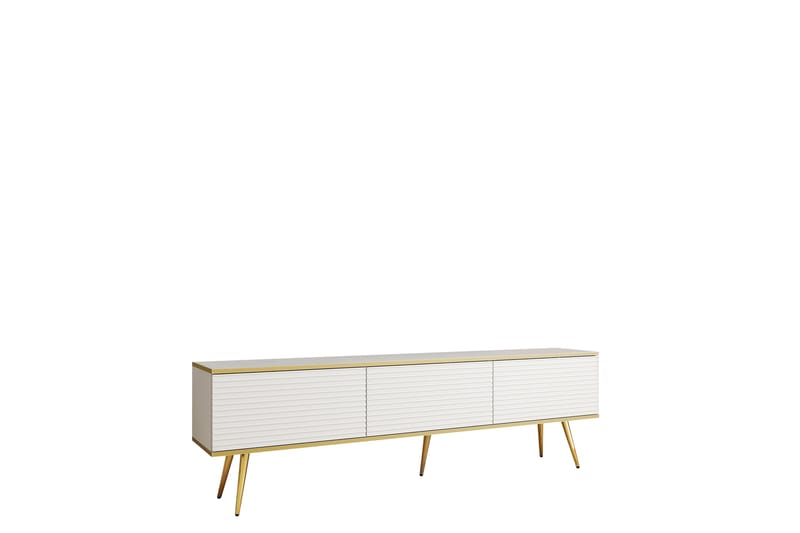 Edson TV-benk 175 cm - Hvit - Møbler - Mediamøbel & tv møbel - TV-benk & mediabenk
