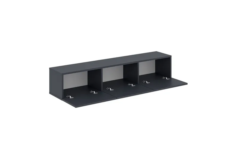 Elith TV-benk 180 cm - Antrasitt - Møbler - Mediamøbel & tv møbel - TV-benk & mediabenk