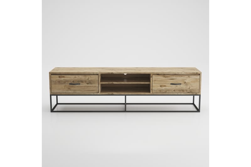 Elspet TV-benk 140 cm - Brun - Møbler - Mediamøbel & tv møbel - TV-benk & mediabenk