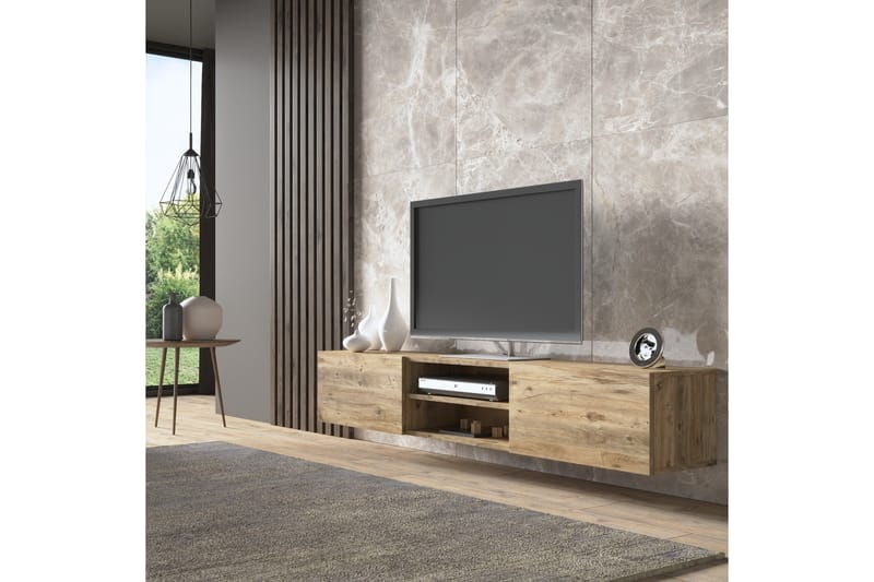 Elspet TV-benk 150 cm - Brun - Møbler - Mediamøbel & tv møbel - TV-benk & mediabenk