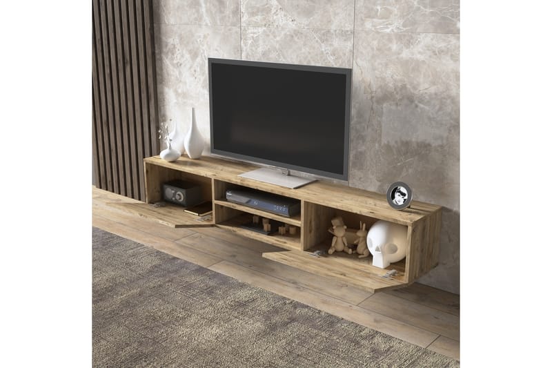 Elspet TV-benk 150 cm - Brun - Møbler - Mediamøbel & tv møbel - TV-benk & mediabenk