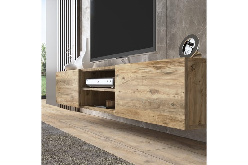 Elspet TV-benk 150 cm - Brun - Møbler - Mediamøbel & tv møbel - TV-benk & mediabenk
