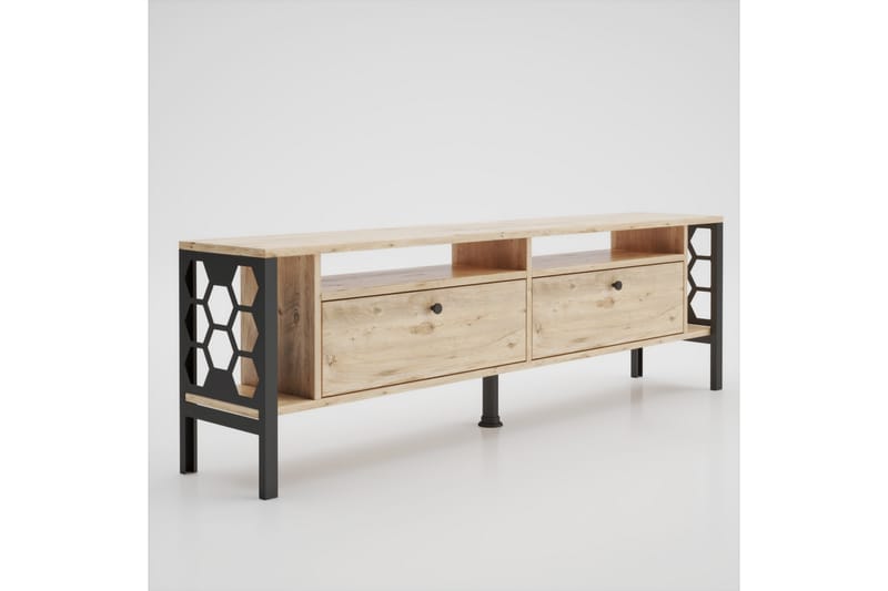 Elspet TV-benk 160 cm - Brun - Møbler - Mediamøbel & tv møbel - TV-benk & mediabenk