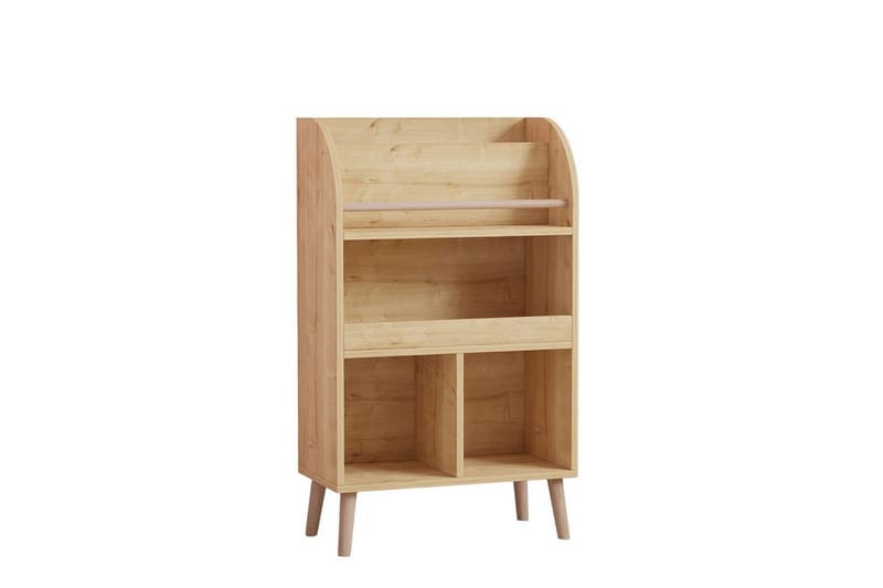 Elyric Bokhylle 60 cm - Eik - Oppbevaring - Hyller - Bokhylle