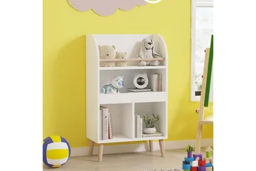 Elyric Bokhylle 60 cm - Hvit - Oppbevaring - Hyller - Bokhylle