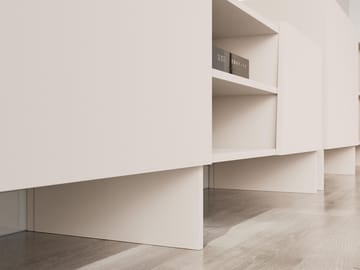 Falkor TV-benk 200 cm i Lyst Tre - Beige - Møbler - Mediamøbel & tv møbel - TV-benk & mediabenk