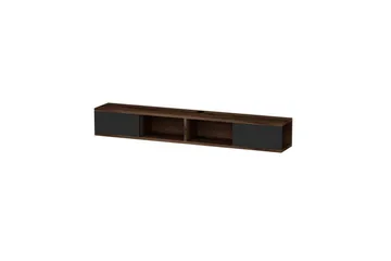Faval TV-benk 140 cm - Valnøtt/Antrasitt - Møbler - Mediamøbel & tv møbel - TV-benk & mediabenk