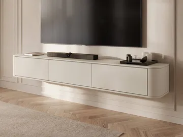 Fjora TV-benk 200 cm - Beige - Møbler - Mediamøbel & tv møbel - TV-benk & mediabenk
