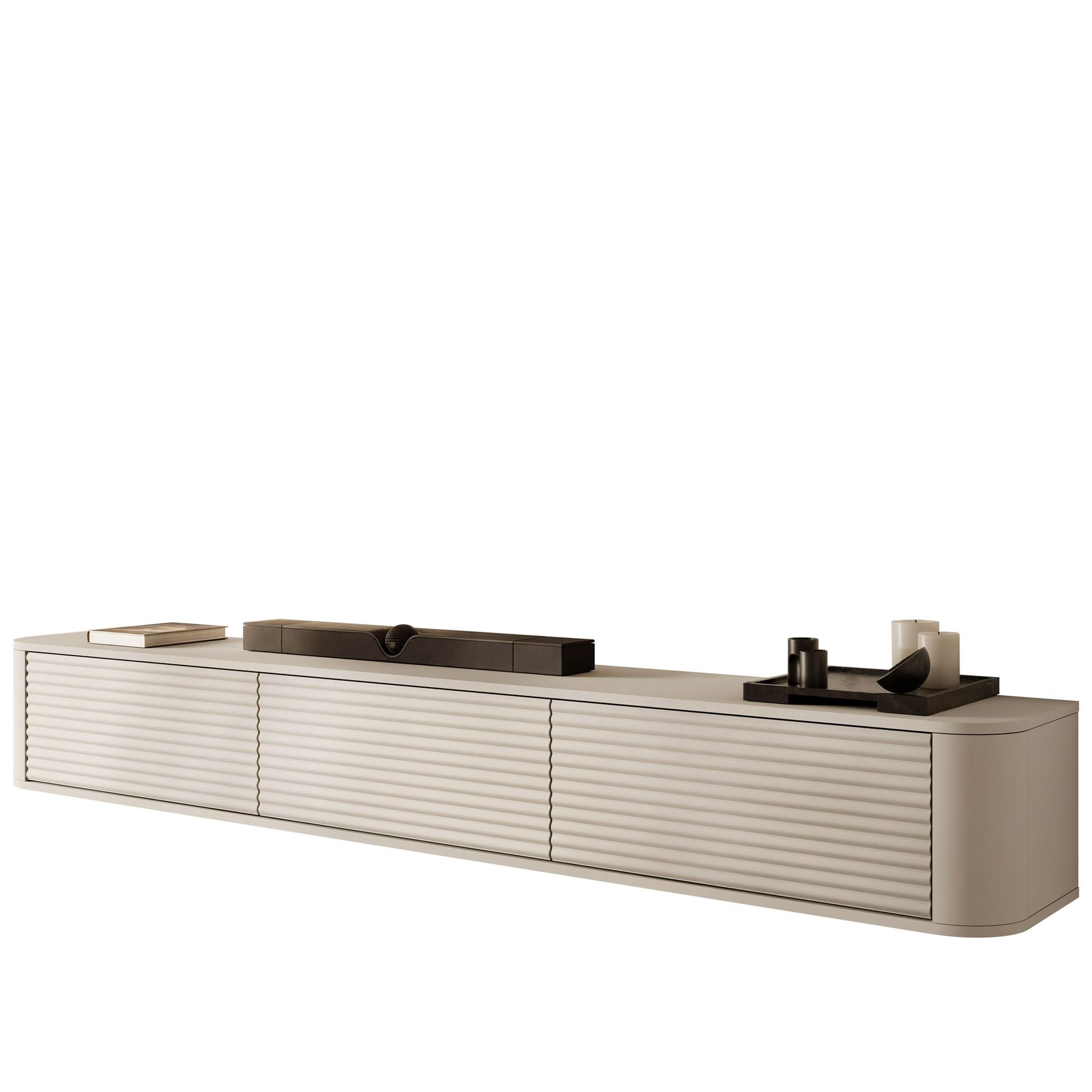 Fjora TV-benk 200 cm - beige