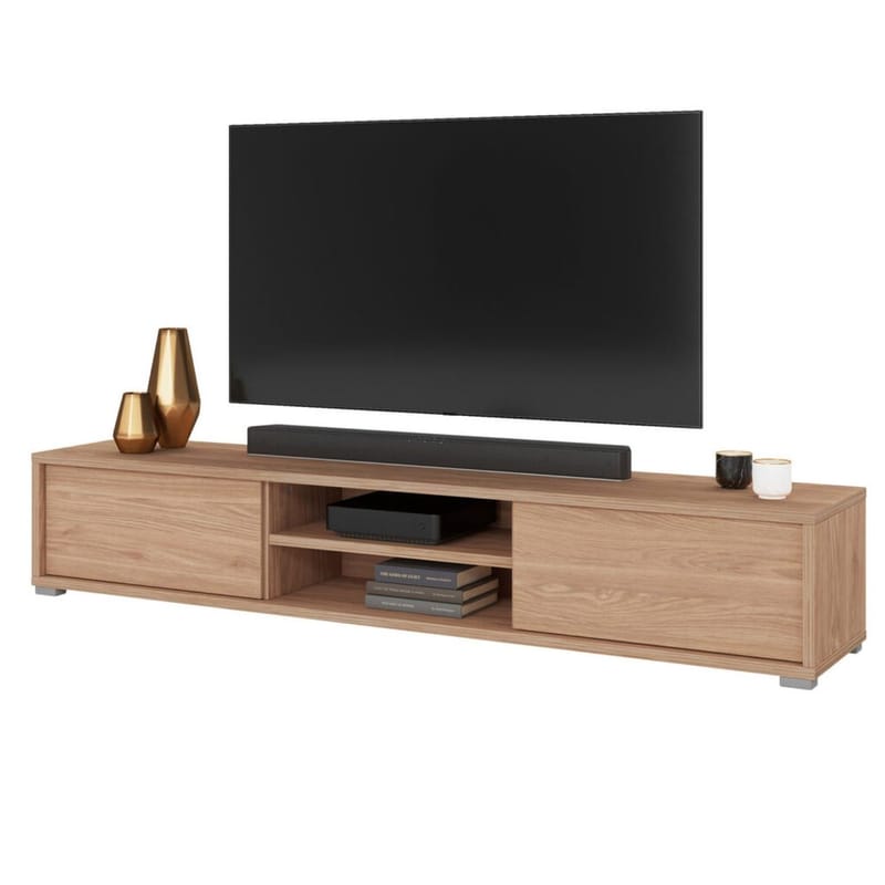 Flytende TV-stativ Frida 2 klaffer opp - Oljet Eik - Møbler - Mediamøbel & tv møbel - TV-benk & mediabenk