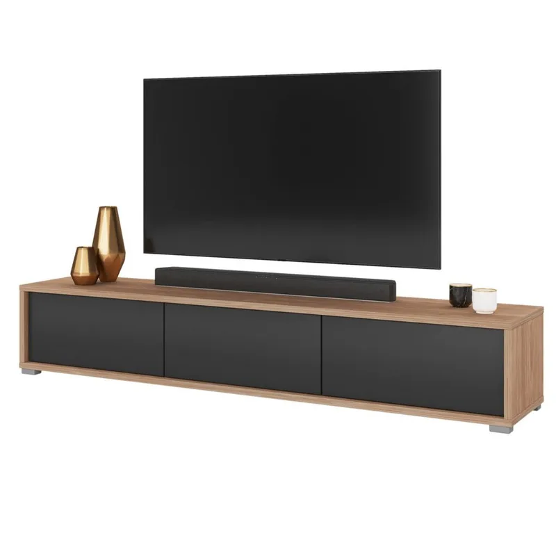 Flytende TV-stativ Frida 3 klaffer opp - Antrasitt - Møbler - Mediamøbel & tv møbel - TV-benk & mediabenk