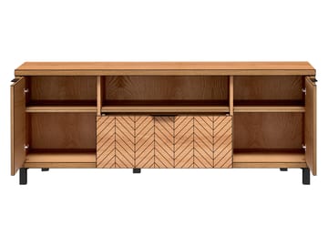 Fonti Gulvstående TV-benk 159 cm i Treutseende - Brun - Møbler - Mediamøbel & tv møbel - TV-benk & mediabenk