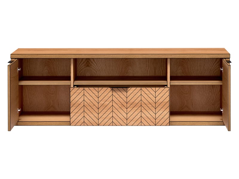 Fonti TV-benk 159 cm i Tre - Brun - Møbler - Mediamøbel & tv møbel - TV-benk & mediabenk