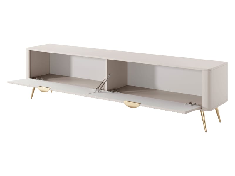 Forba TV-benk 200 cm - hvit - Møbler - Mediamøbel & tv møbel - TV-benk & mediabenk