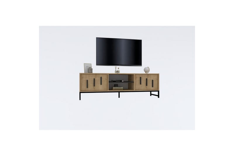 Form TV-benk 160 cm - Natur - Møbler - Mediamøbel & tv møbel - TV-benk & mediabenk