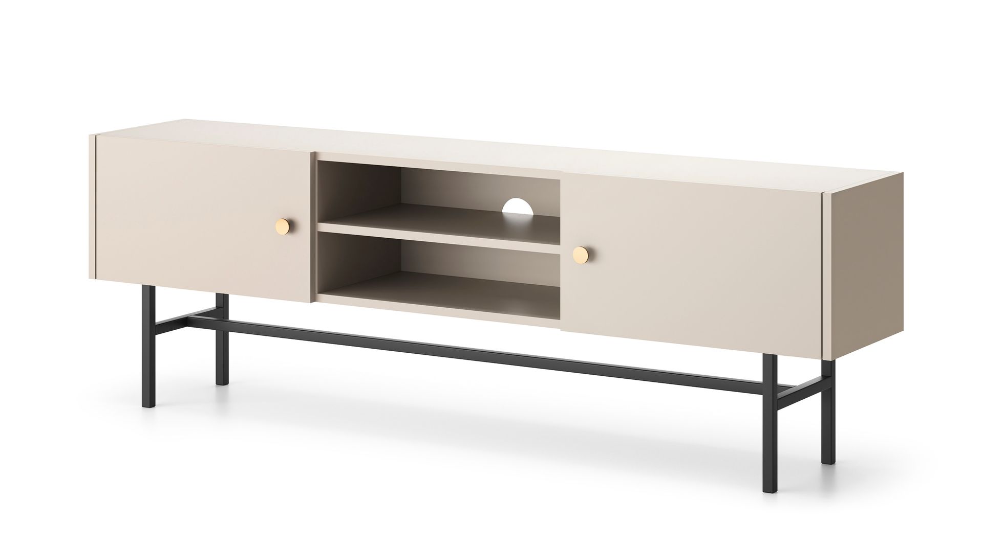 Francisca TV-benk 155 cm - Cashmere - Møbler - Mediamøbel & tv møbel - TV-benk & mediabenk