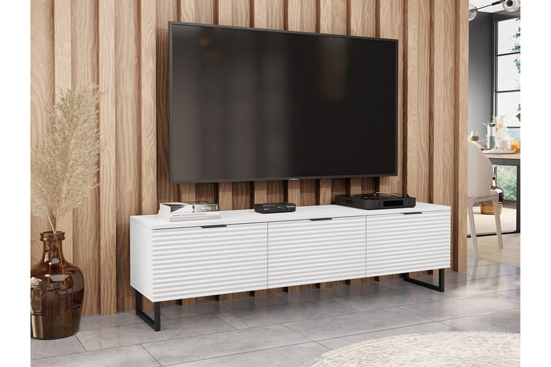 Galbally TV-skåp 150 cm - Hvid - TV-skap