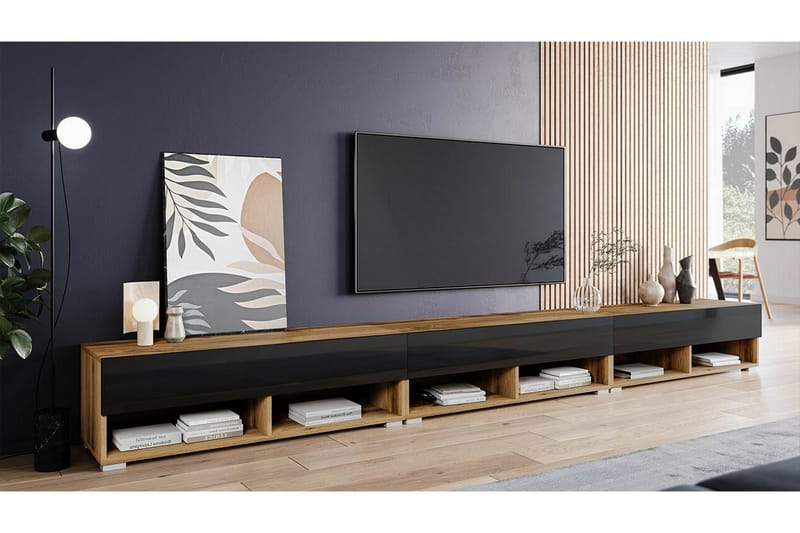 Galbally TV-skåp 300 cm - Brun - TV-skap