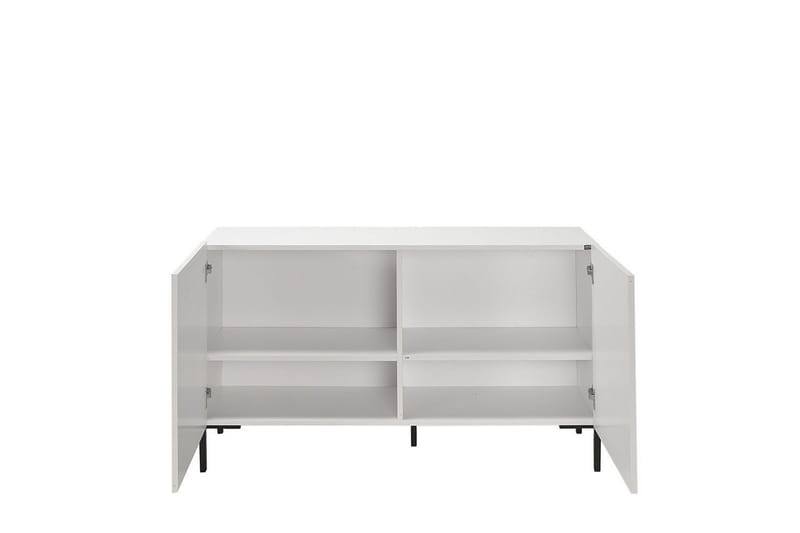 Galnor TV-benk 120 cm - Hvit - Møbler - Mediamøbel & tv møbel - TV-benk & mediabenk