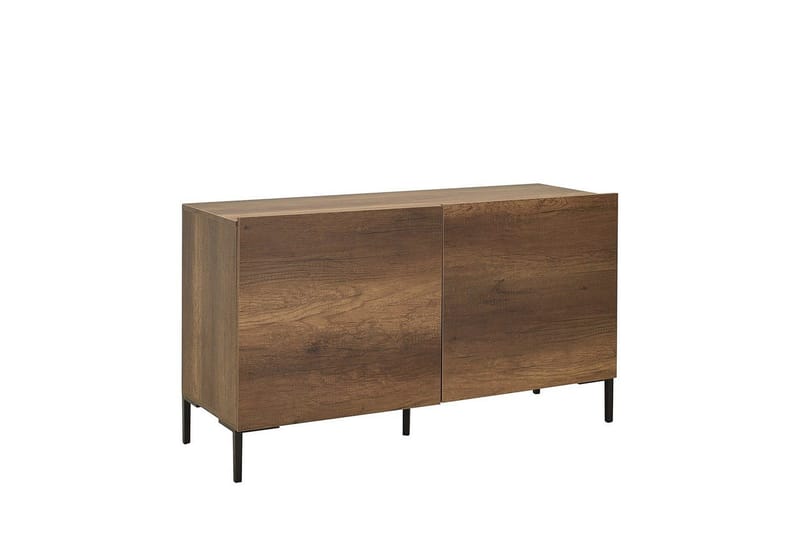 Galnor TV-benk 120 cm - Mellomfarget tre - Møbler - Mediamøbel & tv møbel - TV-benk & mediabenk
