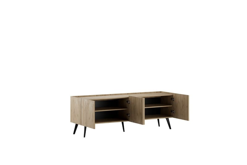 Galnor TV-benk 180 cm - Naturell - Møbler - Mediamøbel & tv møbel - TV-benk & mediabenk