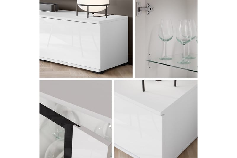 Gammelt Tv-Møbelsett - Beige - Møbler - Mediamøbel & tv møbel - TV-møbelsett