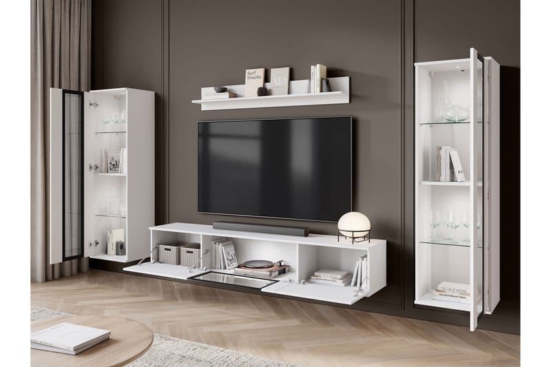 Gammelt Tv-Møbelsett - Rosa - Møbler - Mediamøbel & tv møbel - TV-møbelsett