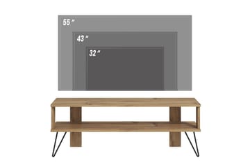 Greger TV-benk 120 cm - Eik - Møbler - Mediamøbel & tv møbel - TV-benk & mediabenk