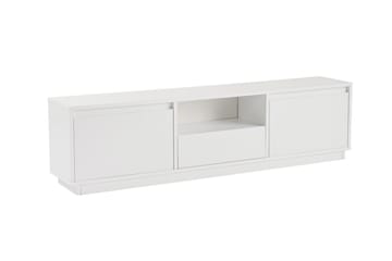 Gulliver Gulvstående TV-benk 160 cm med Oppbevaring i Malt Tre - Hvit - Møbler - Mediamøbel & tv møbel - TV-benk & mediabenk