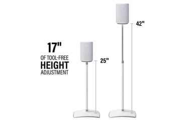 Gulvstativ Sanus for Sonos ERA 100 2 Deler - Hvit - Møbler - Mediamøbel & tv møbel - Mediestativ & veggfeste