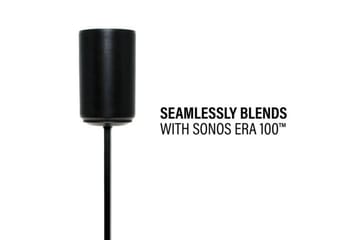 Gulvstativ Sanus for Sonos ERA 100 2 Deler - Svart - Møbler - Mediamøbel & tv møbel - Mediestativ & veggfeste