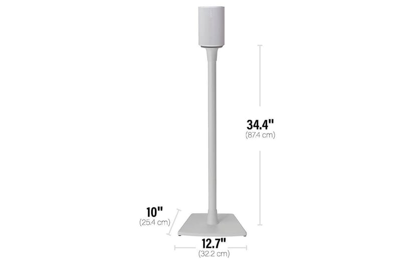 Gulvstativ Sanus for Sonos Era 100 Hvit, Fast stativ - Hvit, Fast stativ - Møbler - Mediamøbel & tv møbel - Mediestativ & veggfeste
